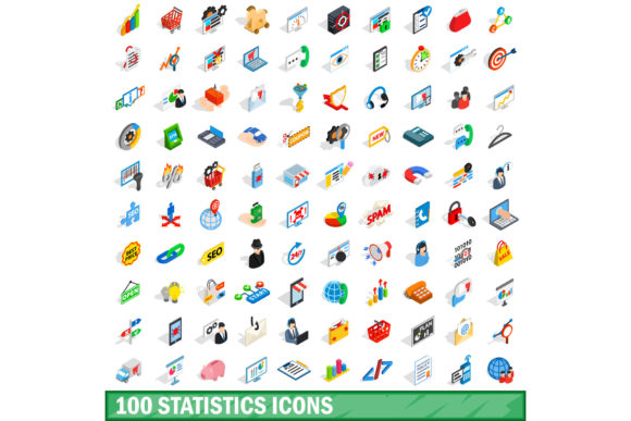 100 Statistics Icons Set: A Strategic Resource for Clearer Communication and Better Decisions