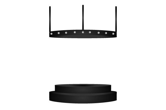 3d Black Futuristic Podium Stage Design: Elevating Events, Presentations, and Brand Experiences