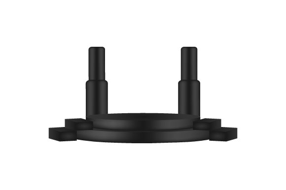 3D Black Stage Podium Pedestal Design Essentials