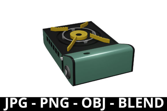 3D Render Portable Stove for Design: Evaluating Its Place in Professional Visualization