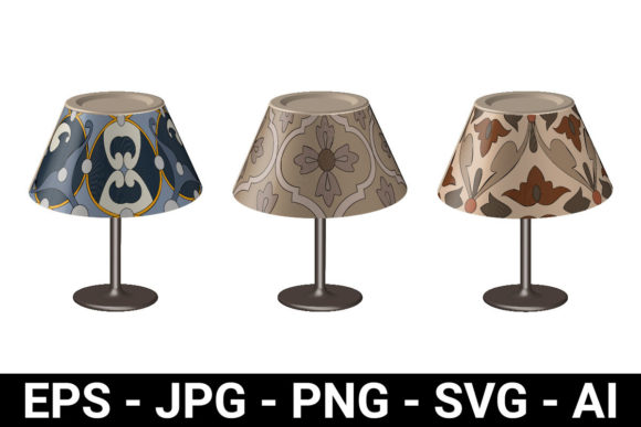 3D Table Lamp for Design Projects