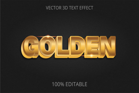 3D Text Effect Golden Creative Design: A Practical Assessment for Modern Visual Projects