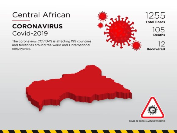 Central African 3D Map: Visualizing Affected Regions with Impact