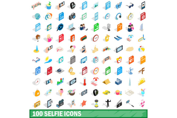 Evaluating the 100 Selfie Icons Set in Isometric 3D Style: A Practical Guide