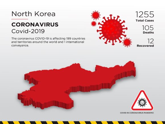 Exploring the North Korea Affected Country 3D Map