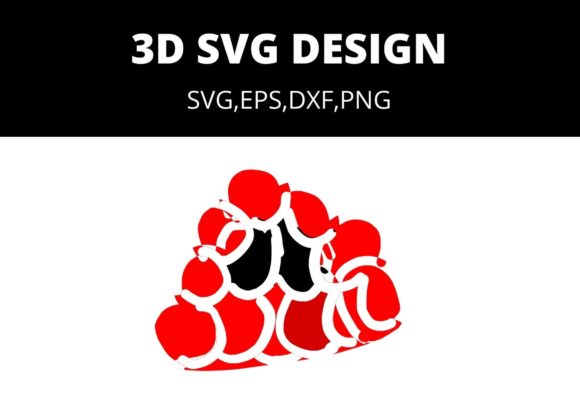 Grapes 3D SVG Craft Brings Fresh Ideas to Creative Projects