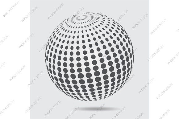 How 3D Sphere Circle Halftone Pattern Design Is Redefining Visual Depth and Texture