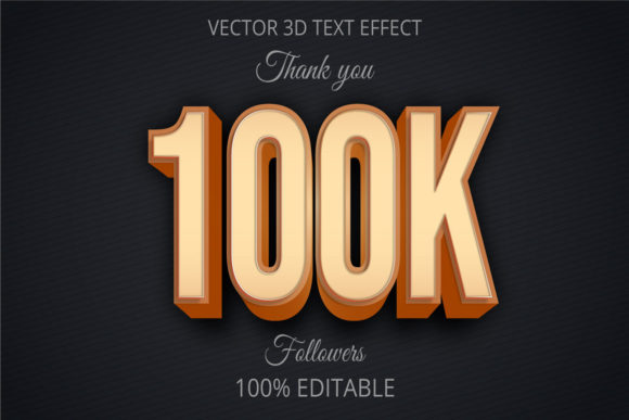 How 3D Text Effect 100k Creative Design Transforms Everyday Projects