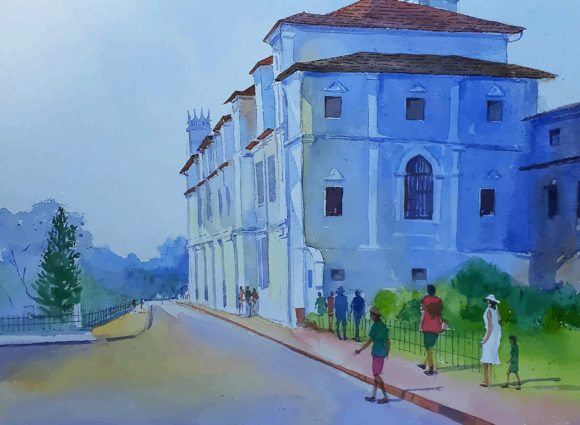 Mastering the Watercolor Evening View with High-rise: A Practical Workflow Guide