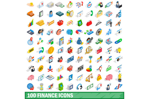 Mastering Visual Communication with the 100 Finance Icons Set
