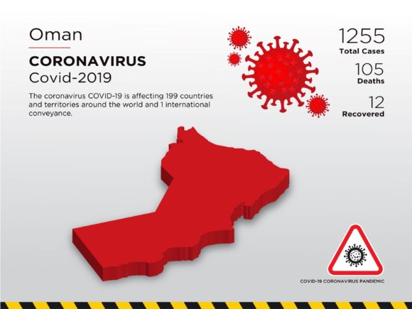 Oman Affected Country 3D Map: A Fresh Way to See Regional Impact