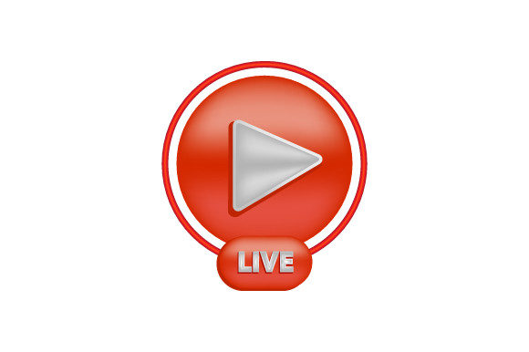 The 3D Live Stream Icon Circle Design Vector: A Practical Evaluation for Digital Professionals