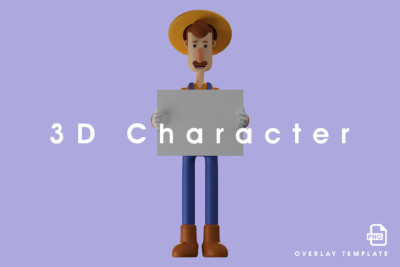 The Art of Visual Simplicity: How a Farmer Cartoon Holding a White Paper Communicates More Than You Think