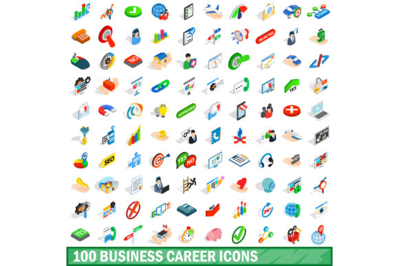 The Ultimate Guide to the 100 Business Career Icons Set Isometric: Visualizing Professional Paths in Modern Design